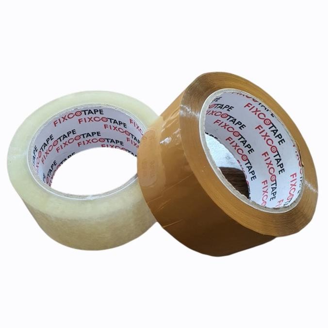 

LAKBAN 2 INCH (48MM X 100Y) KUALITAS DAIMARU , BENING / COKLAT. DUSS ASLI