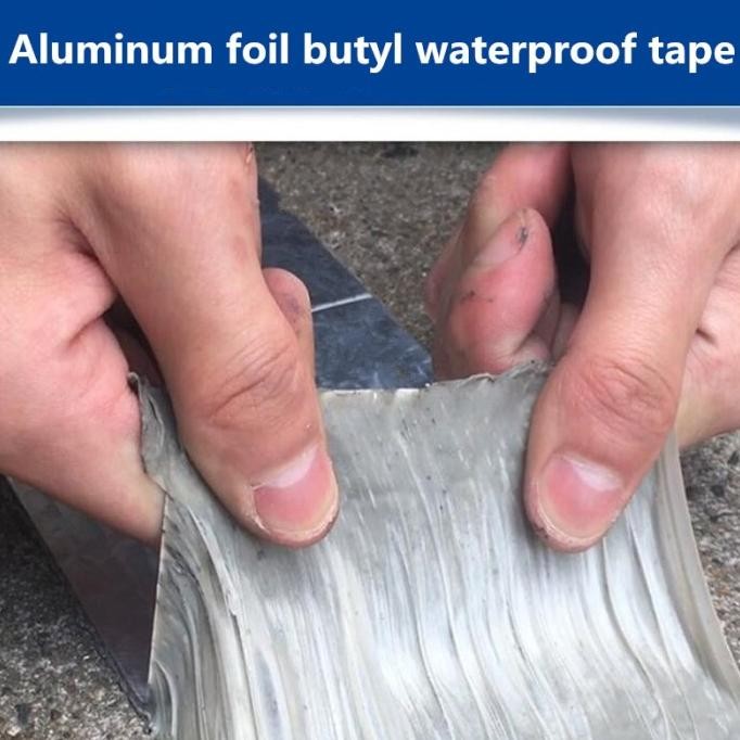 

WATERPROOF LAKBAN SELOTIP PENAMBAL BOCOR ALUMINIUM FOIL TAHAN PANAS ASLI