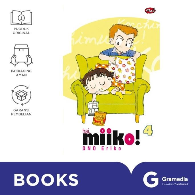 

New Gramedia Buku Komik Hai, Miiko 04 - Bookpaper (Eriko Ono)