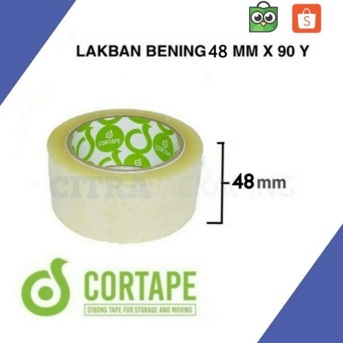 

LAKBAN MURAH CORTAPE 48MM PANJANG 90Y DUS ASLI