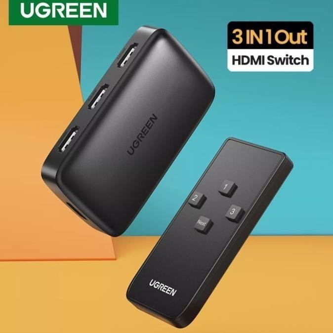 

Ugreen Witcher Elector Hd 4 3 In 1 Out W Remote Control Wirele