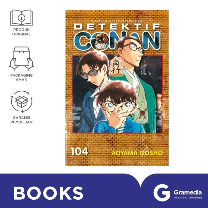 

New Gramedia Komik Detektif Conan 104 (Aoyama Gosho)