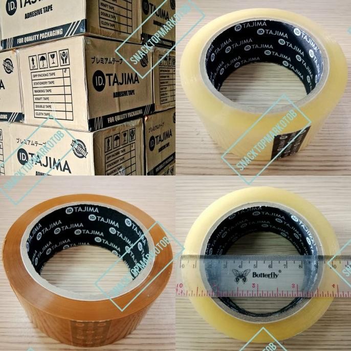 

LAKBAN BENING / COKLAT 2INCH(45MM) 90YARDS TAJIMA BLACK HAWK PER DUS ASLI