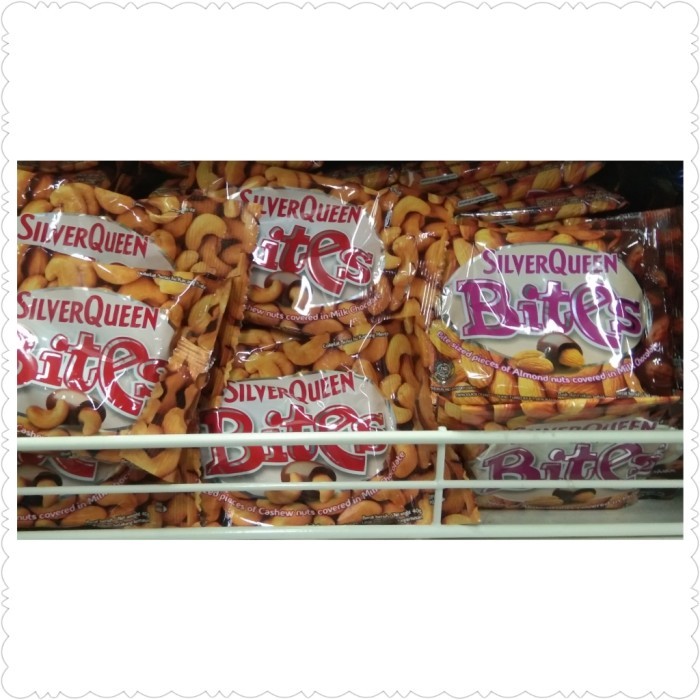 

silverqueen bites 40gr cokelat