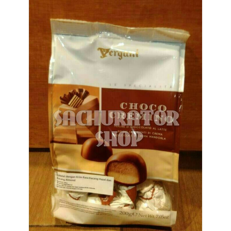 

Coklat Cokelat Vergani Chocolate Choco Cream Krim Cremino 200 gr