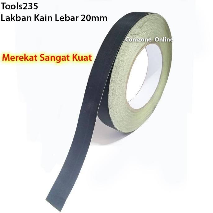 

LAKBAN LEM KAIN HITAM ANTI PANAS 20MM TOOLS235 ASLI