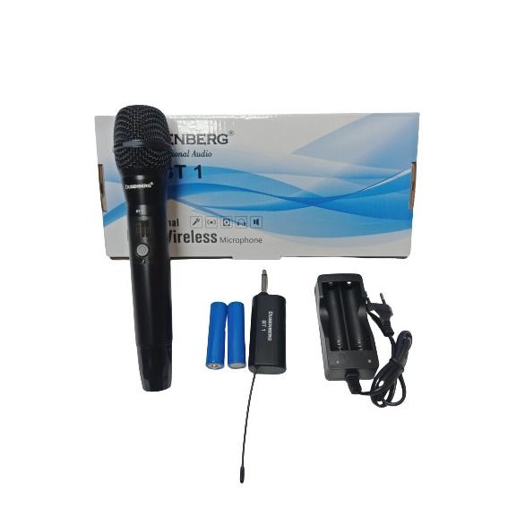 Grosir Mic Wireless Dusenberg Bt-1 Single Bisa Karaoke Di Tip Mobil