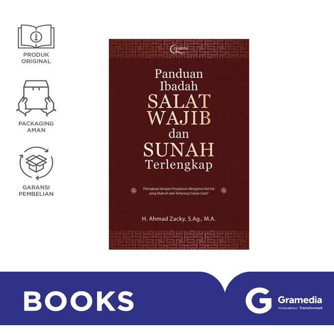 

New Gramedia Buku Panduan Ibadah Salat Wajib Dan Sunah Terlengkap