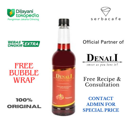 

Denali Syrup Raspberry (750 ml)