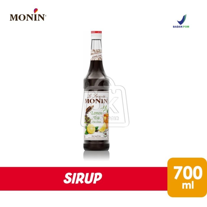 

Sirup Monin Lemon Tea Syrup Teh Lemon (Botol 700ml)