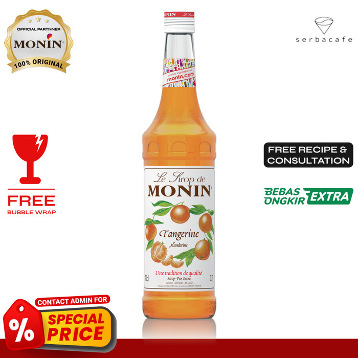 

Monin Syrup Tangerine (700 ml)