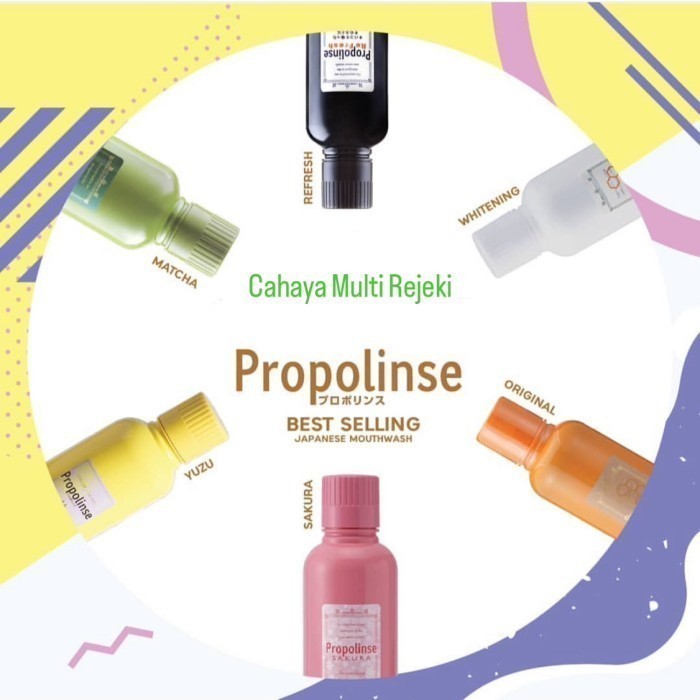 

Propolinse Natural Honey Mouthwash Original Japan 600ml kumur