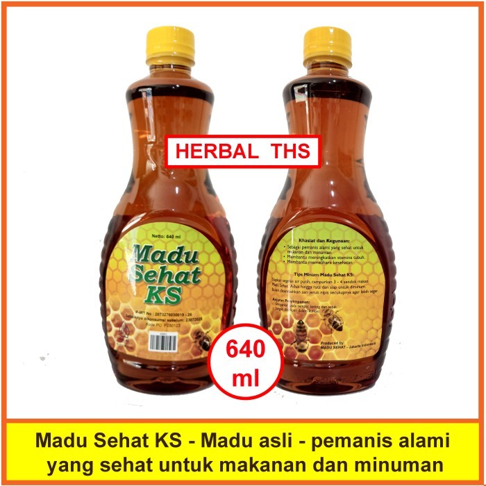 

madu sehat 640ml 640 ml asli murni terbaik original klinik sehat ks