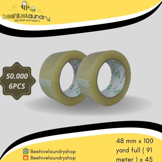 

LAKBAN BENING 100 YARD 48 MM BESAR ASLI