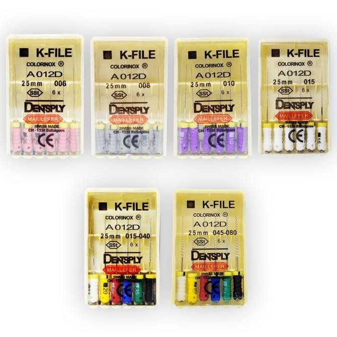 

K File Dentsply Jarum K File 25 Mm Assorted