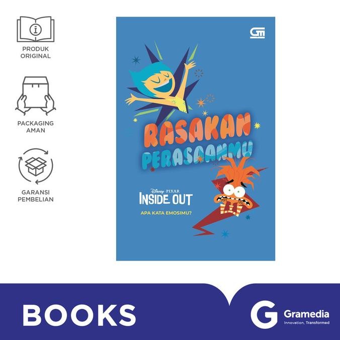 

New Gramedia Buku Inside Out: Rasakan Perasaanmu (Inside Out #2: Feeling Feelings)