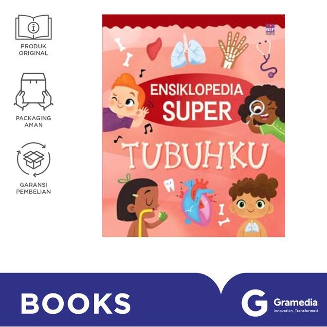

New Gramedia Buku ENSIKLOPEDIA SUPER : TUBUHKU