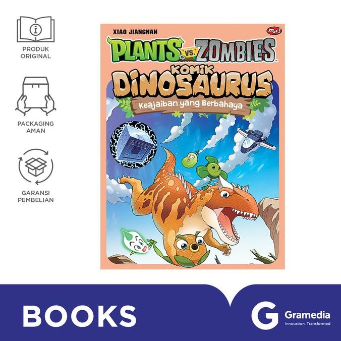 

New Gramedia Buku Plants Vs Zombies - Komik Dinosaurus : Keajaiban Yang Berbahaya