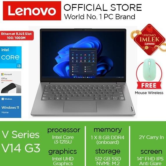 Lenovo Lenovo V14 G3 Iap Core I3-1215U 8Gb 512Gb W11 Ohs