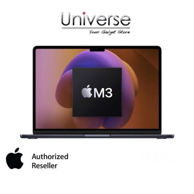 Apple Macbook Air M3 13" Inch 2024 - Garansi Resmi Apple Indonesia Ibox