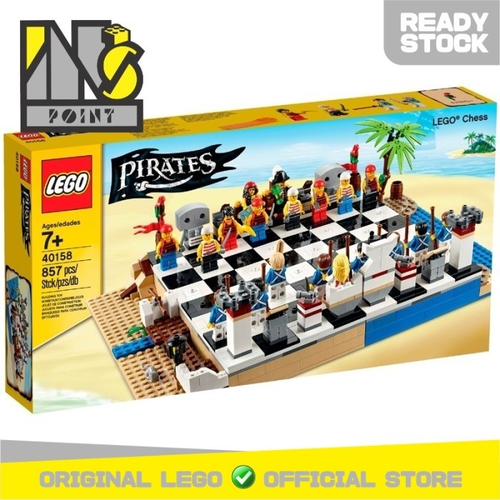 TERBATAS LEGO 40158 - Pirates - Pirates Chess Set