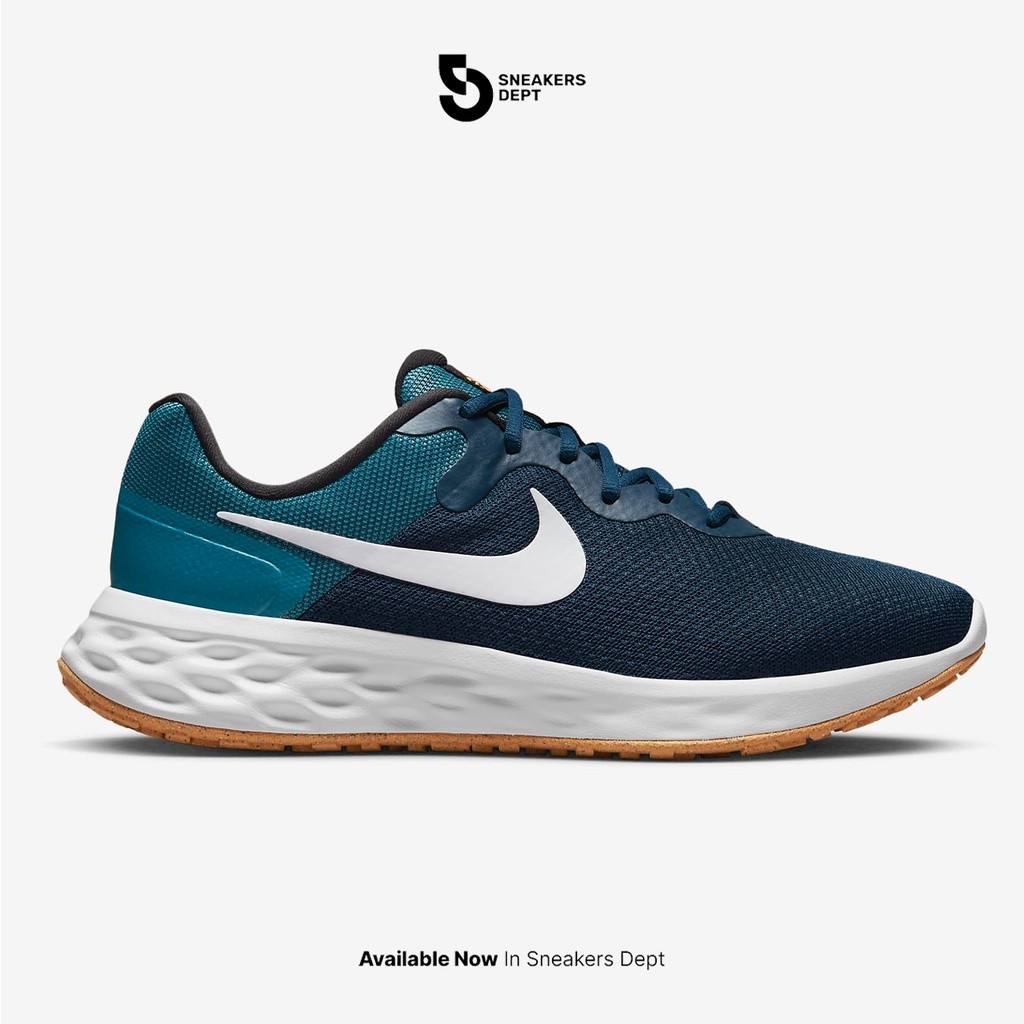 NIKE Sepatu Lari Pria REVOLUTION 6 NEXT NATURE DC3728403 ORIGINAL