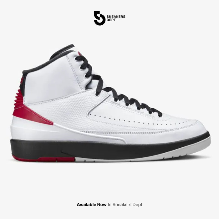 NIKE Sepatu Sneakers Pria AIR JORDAN 2 RETRO CHICAGO (2022) DX2454106 ORIGINAL