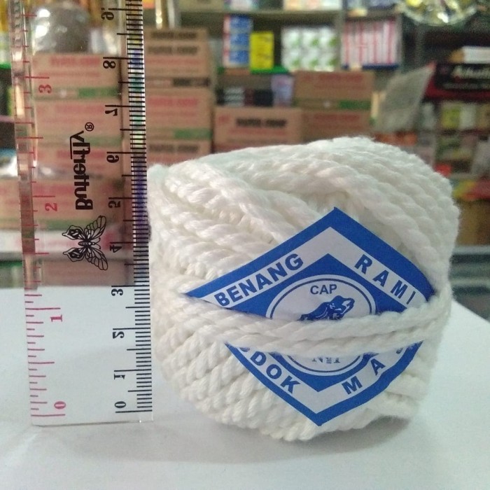 

Perekat Benang Rami Tali Kasur Besar No.90 Cap Kodok Mas