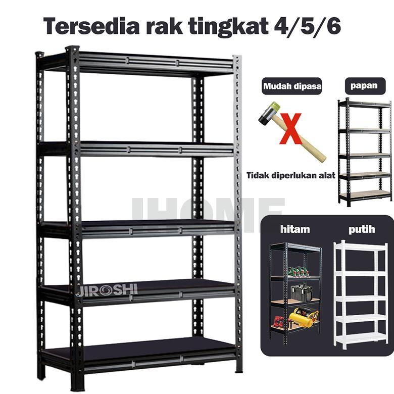 Rak gudang Serbaguna Rak Aquarium 120x40x180CM