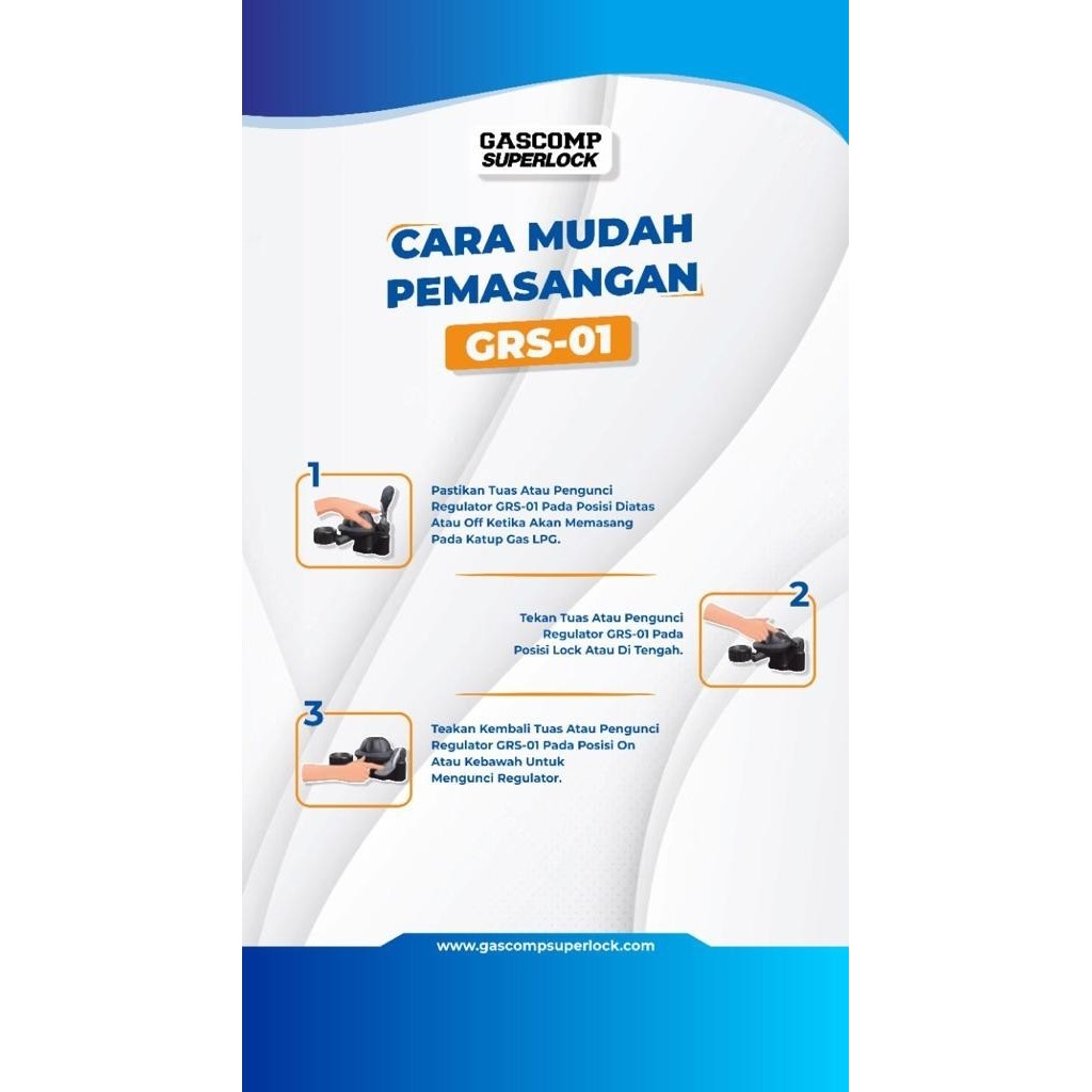 Regulator Superlock Gascomp GRS 01