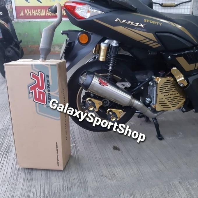 KNALPOT RACING R9 ALPHA SERIES NMAX NEW 2020