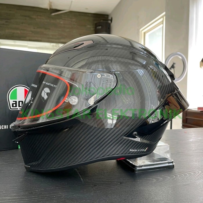 Helm Agv Pista Gprr Carbon Mono Glossy Original Size Xxl Euro Second