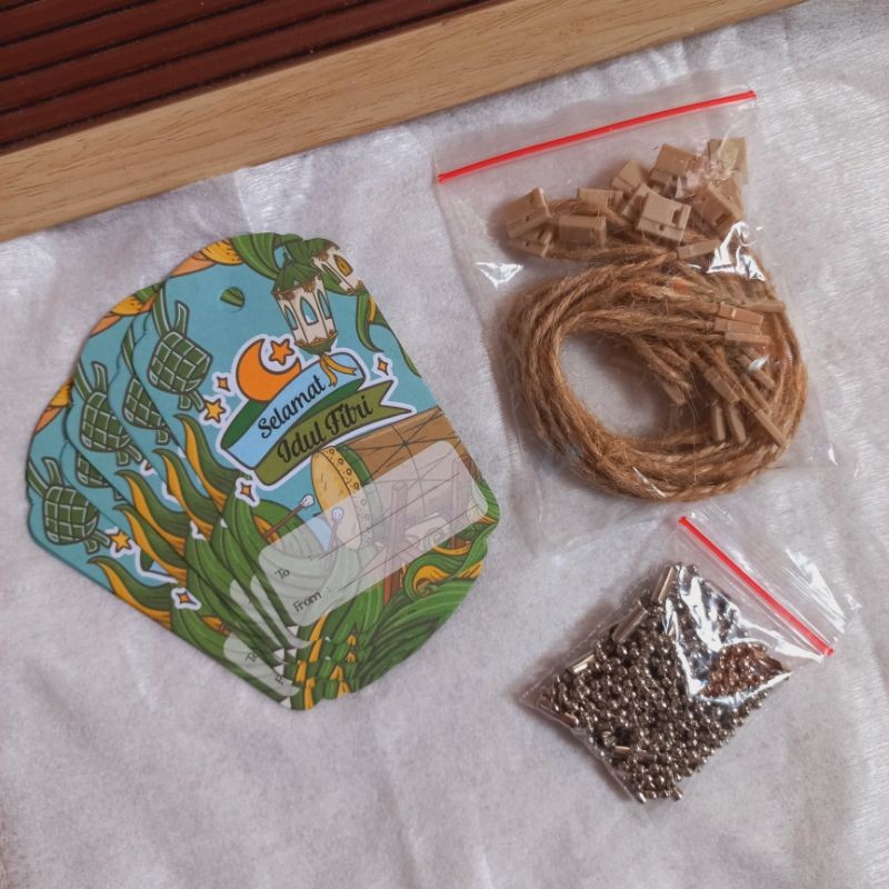 

[Isi 20 Lembar] Hangtag Idul Fitri 2025 Hangtag Idul Fitri Ukuran 5 X 9 Cm Hangtag Hampers Lebaran