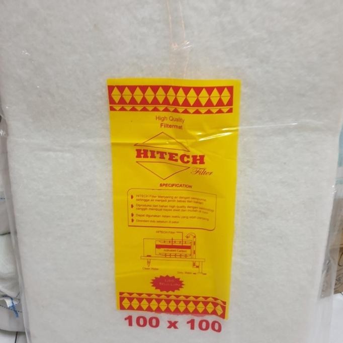 BUSA HITECH 1 X 1 METER KAPAS FILTER AQUARIUM BUSA FILTER AQUARIUM