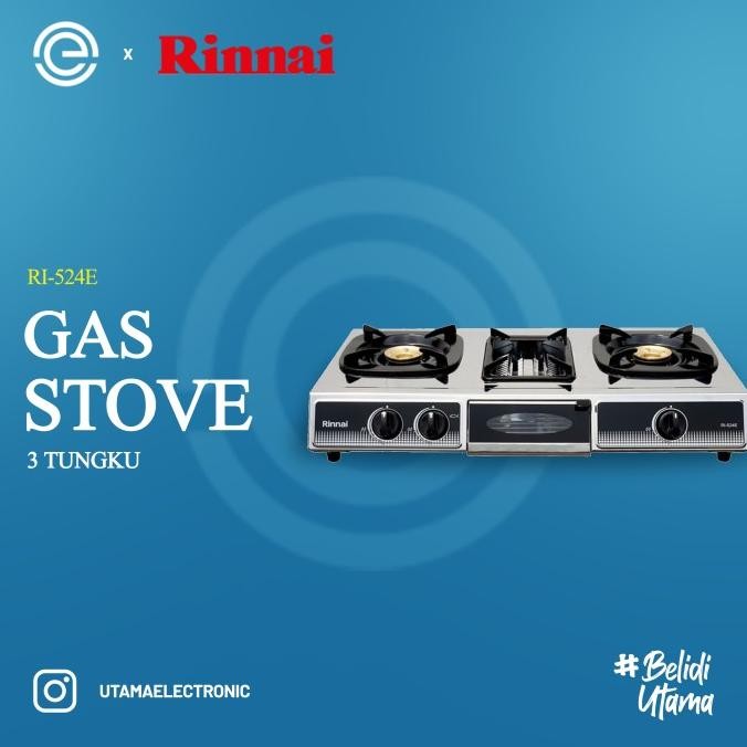 Rinnai Kompor Gas 3 Tungku Ri-514E