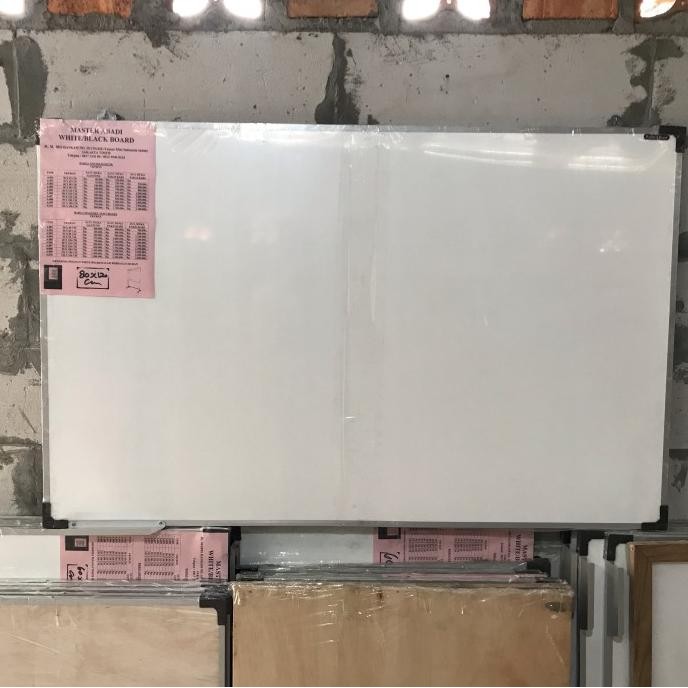 

Papan Tulis / Whiteboard 80X120 Gantung Original Dan Terpercaya