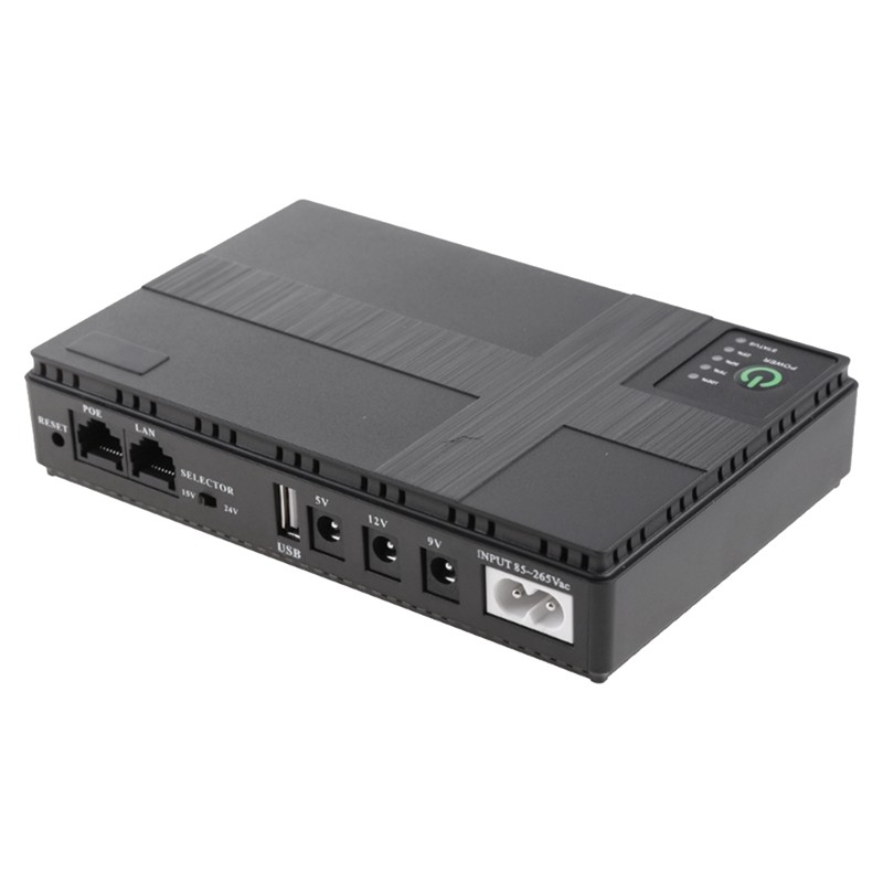 Portab Mini UPS Uninterruptib Power Supply POE5V9V12V