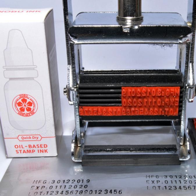 

Sale Mesin Coding Expired Date - Stempel Manual | Nichia Stamper