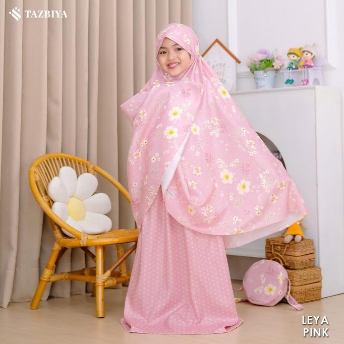 MUKENA ANAK KECIL TAZBIYA LEYA SERIES I MUKENA ANAK RAYON | FREE TAS MUKENA P67M
