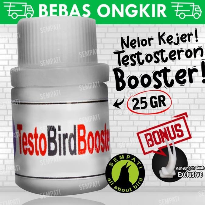 Testo Bird Booster Om Kicau Obat Burung Sakit Macet Bunyi Mental