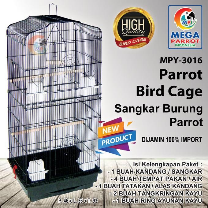 Kandang / Sangkar Burung Parrot Mpy-3016