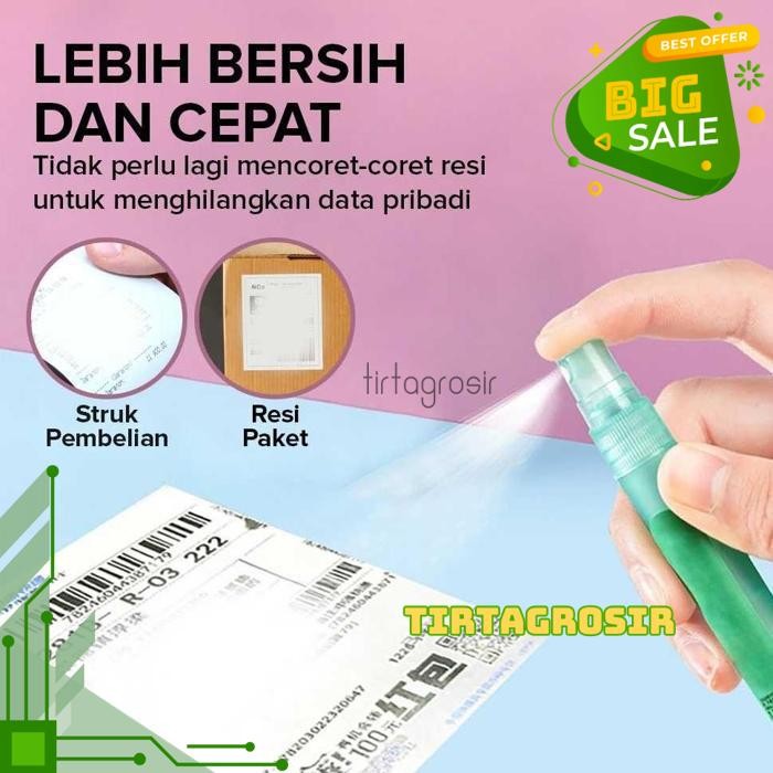 

REFILL CAIRAN PENGHAPUS RESI TINTA THERMAL PAPER CORRECTION 10ML - N10 TERMURAH