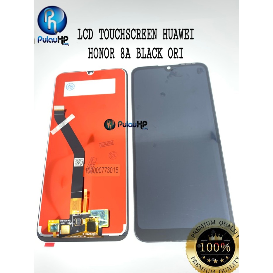 LCD TOUCHSCREEN HONOR 8A BLACK ORI
