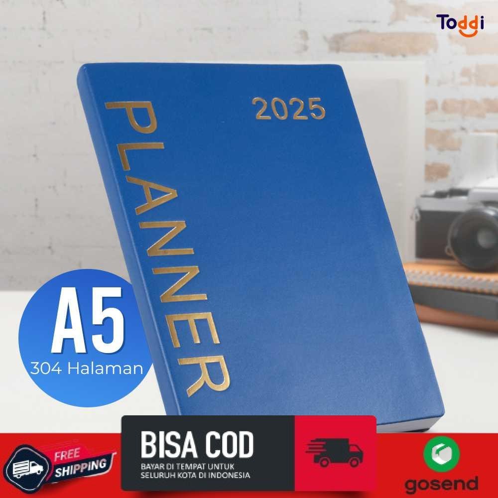 

Buku Agenda Catatan Kerja Diary Notebook Notepad Jurnal Binder Softcover Monthly Planner Notebook A5 304 Halaman - TD-2025