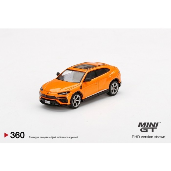 MINIGT 360 LAMBORGHINI URUS ARANCIO BOREALIS DIECAST MGT