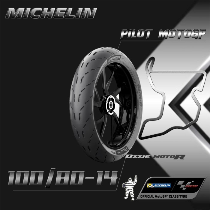 Ban Michelin Pilot Motogp Matic Tubeless Semua Ukuran Ring 14 Original