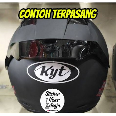 Spoiler Helm 3D Kyt Dj Maru (Black)