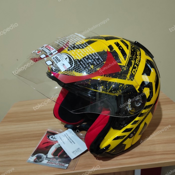 Helm Kyt Dj Maru .16 Yellow