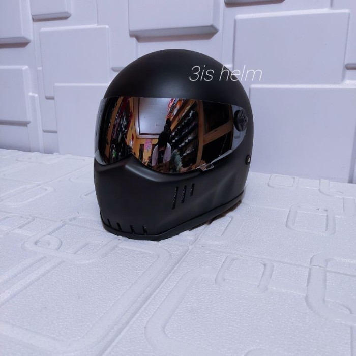 Helm Custom Bandit Simpson Cakil Retro Full Face Terlaris