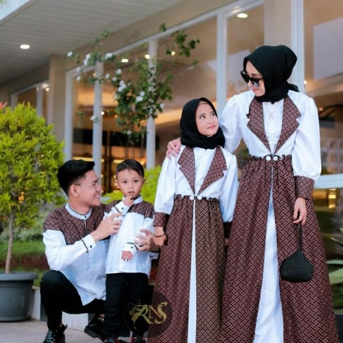 || Best seller  ~`~ sarimbit keluarga baju lebaran keluarga batik idul fitri ||~~~